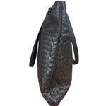 Bottega Veneta Chocolate Brown Leather Intercciato Tote Bag