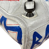 Balenciaga Mini White Graffiti Le City Bag