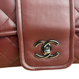 Chanel Burgundy Elementary Chic Flap 2018