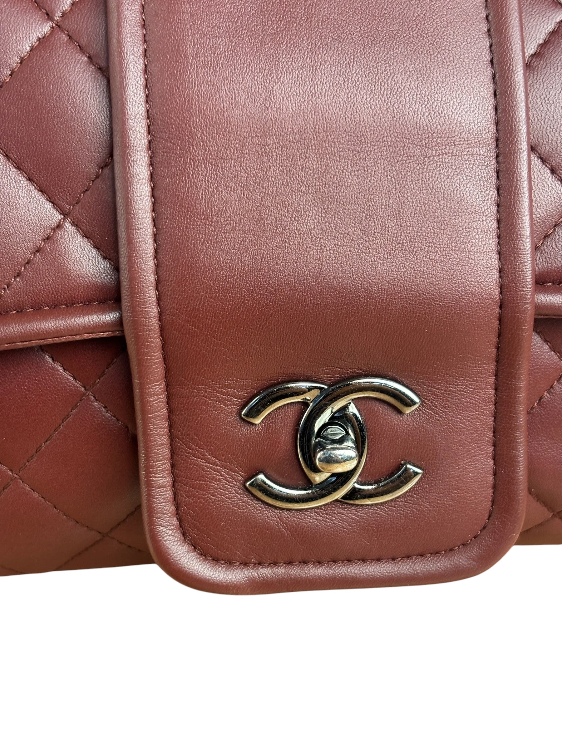 Chanel Burgundy Elementary Chic Flap 2018