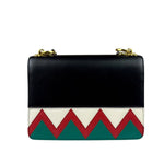 Prada Muilticolor Calfskin Esplanade Crossbody Bag