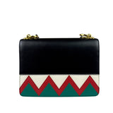 Prada Muilticolor Calfskin Esplanade Crossbody Bag