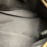 Gucci Vintage GG Black Canvas Pochette