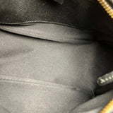 Gucci Vintage GG Black Canvas Pochette