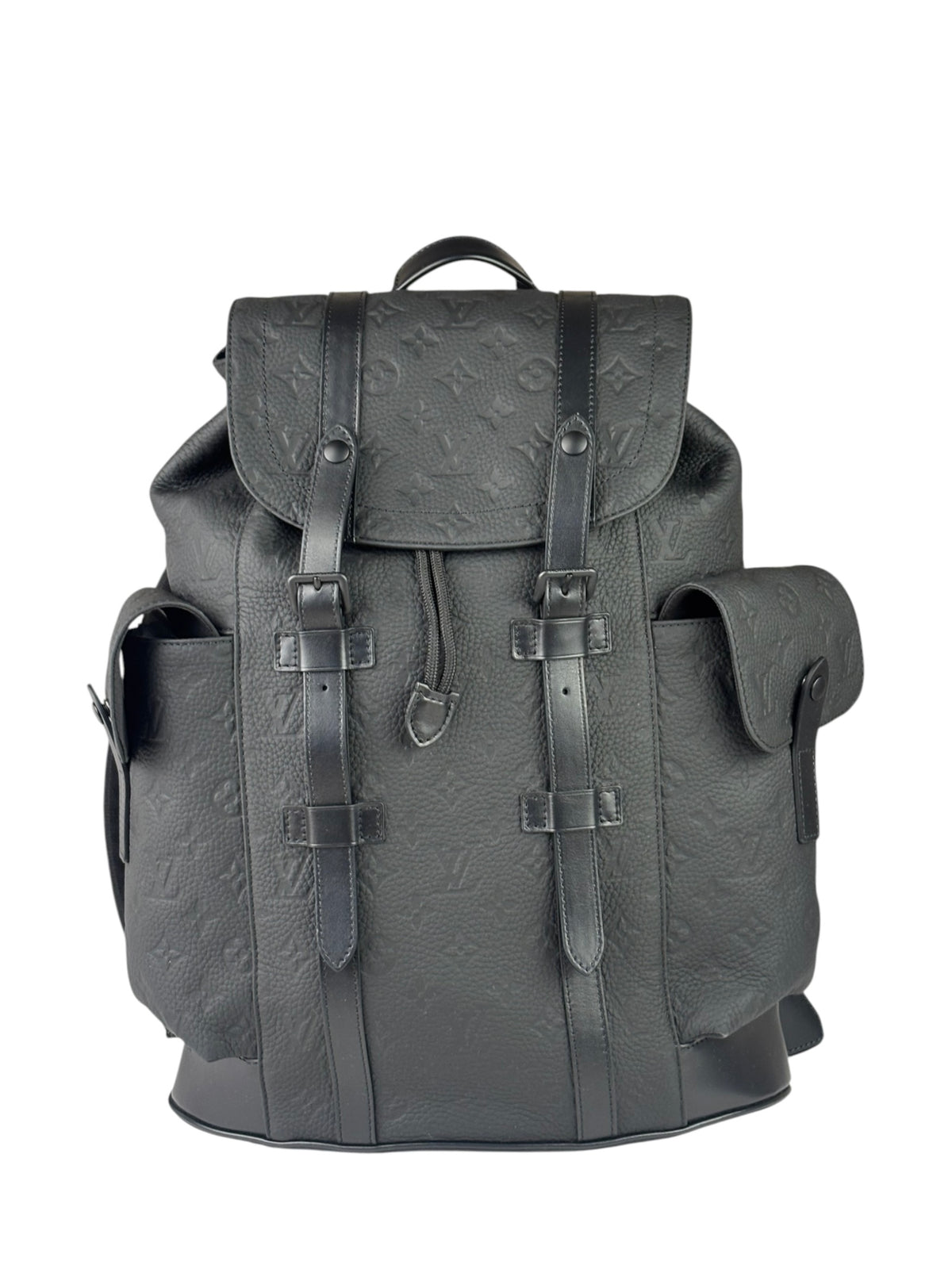 Louis Vuitton Monogram Taurillon Christopher MM Backpack