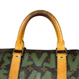 Louis Vuitton Stephen Sprouse Limited Edition Graffiti Keepall 50 Green