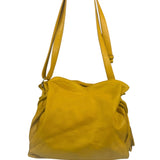 Loewe Vintage Yellow Leather Flamenco Tote Bag