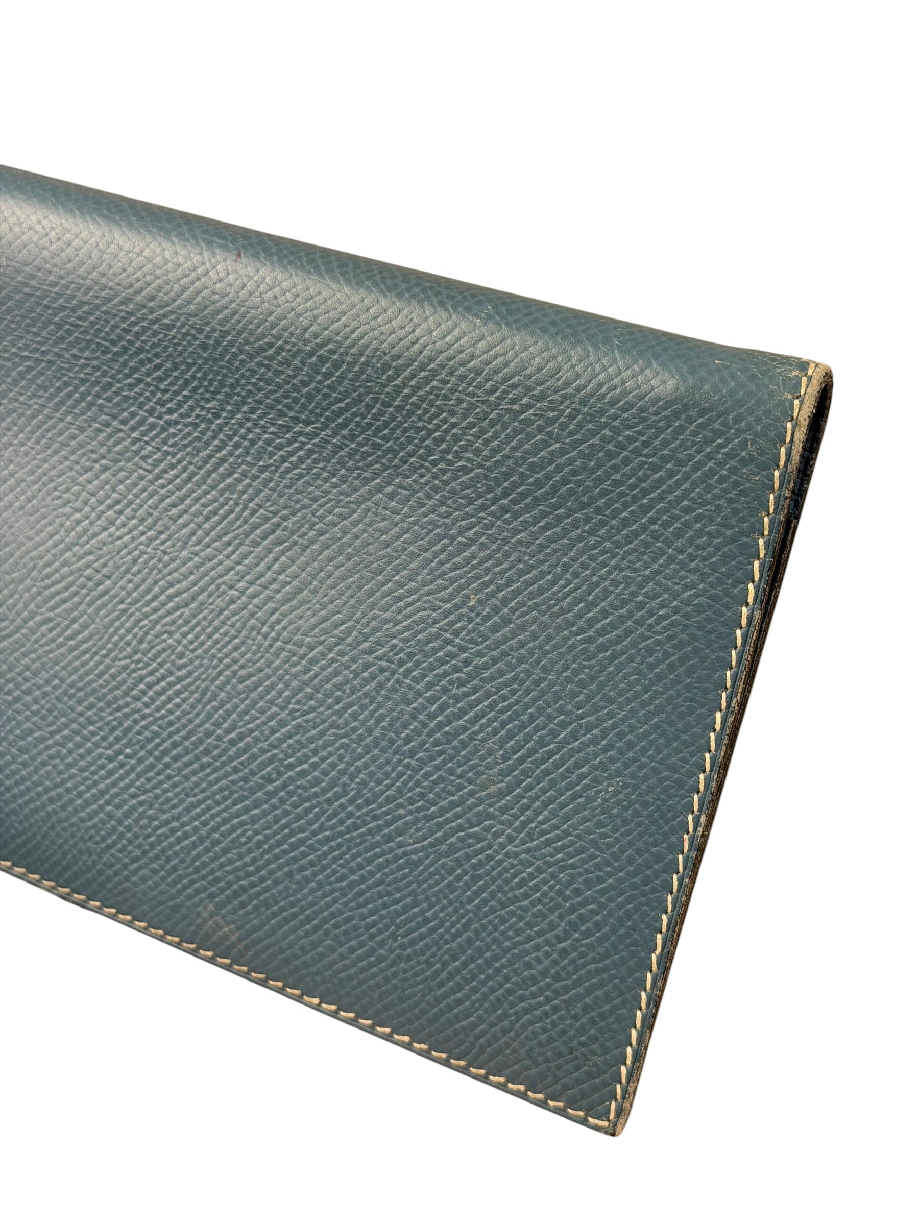 Hermes Blue Gene Leather Epson Agenda Cover