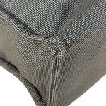 Hermes Grey Canvas Herline Tote Bag