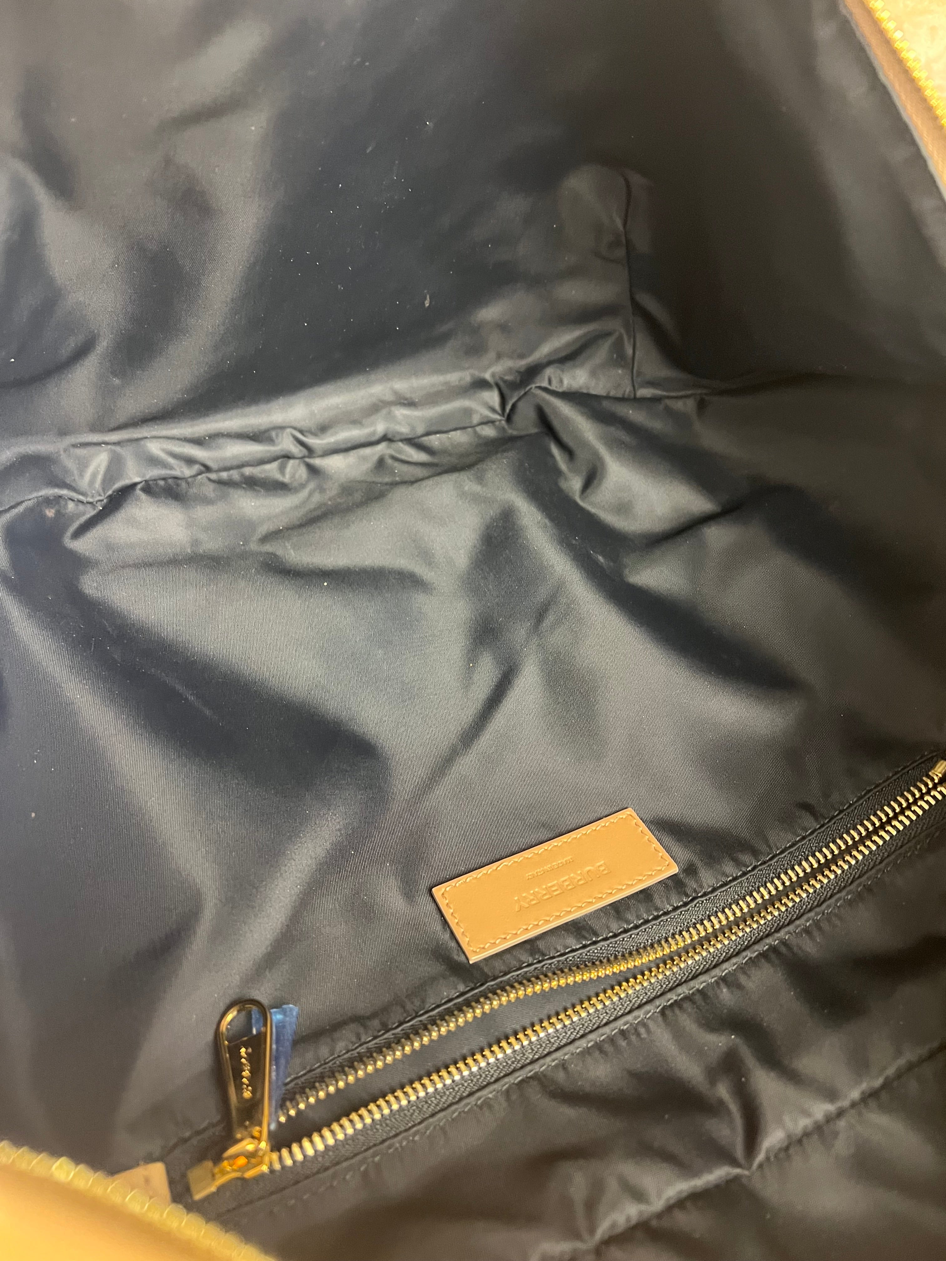 Beige Burberry Horseferry Large Beltbag