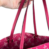 Louis Vuitton Monogram Denim Noefull MM Tote Pink