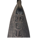 Fendi Vintage Black Zucchino Mini Oyster Pochette