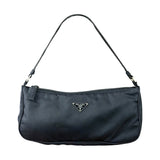 Prada Black Nylon Pochette