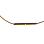 Hermes Cage d'H Gold Plated Pendant Necklace
