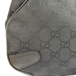 Gucci GG Vintage Black Horsebit Flap Shoulder Bag