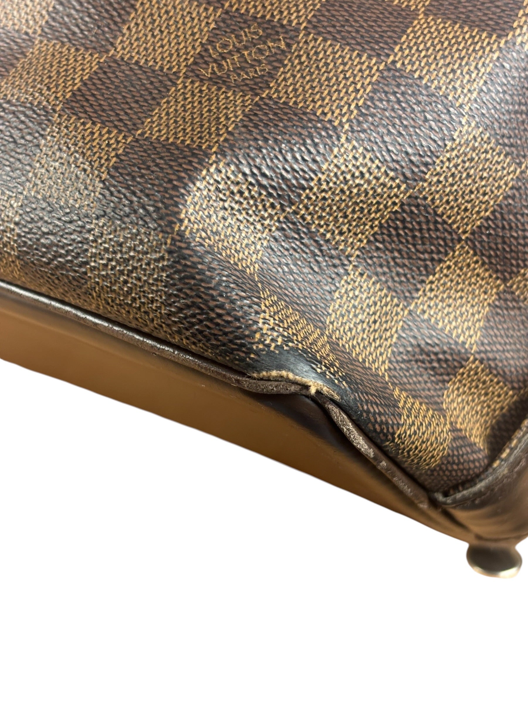 Louis Vuitton Damier Ebene Columbine Shoulder/Tote Bag