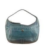 Coach Vintage Teal Leather Ergo Hobo Bag