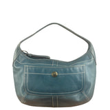 Coach Vintage Teal Leather Ergo Hobo Bag