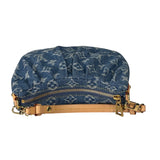 Louis Vuitton Blue Denim/Leather Trim Pochette
