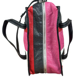 Balenciaga Multi-Color Vertical Stripe Bazar Shopper Two-Way Bag