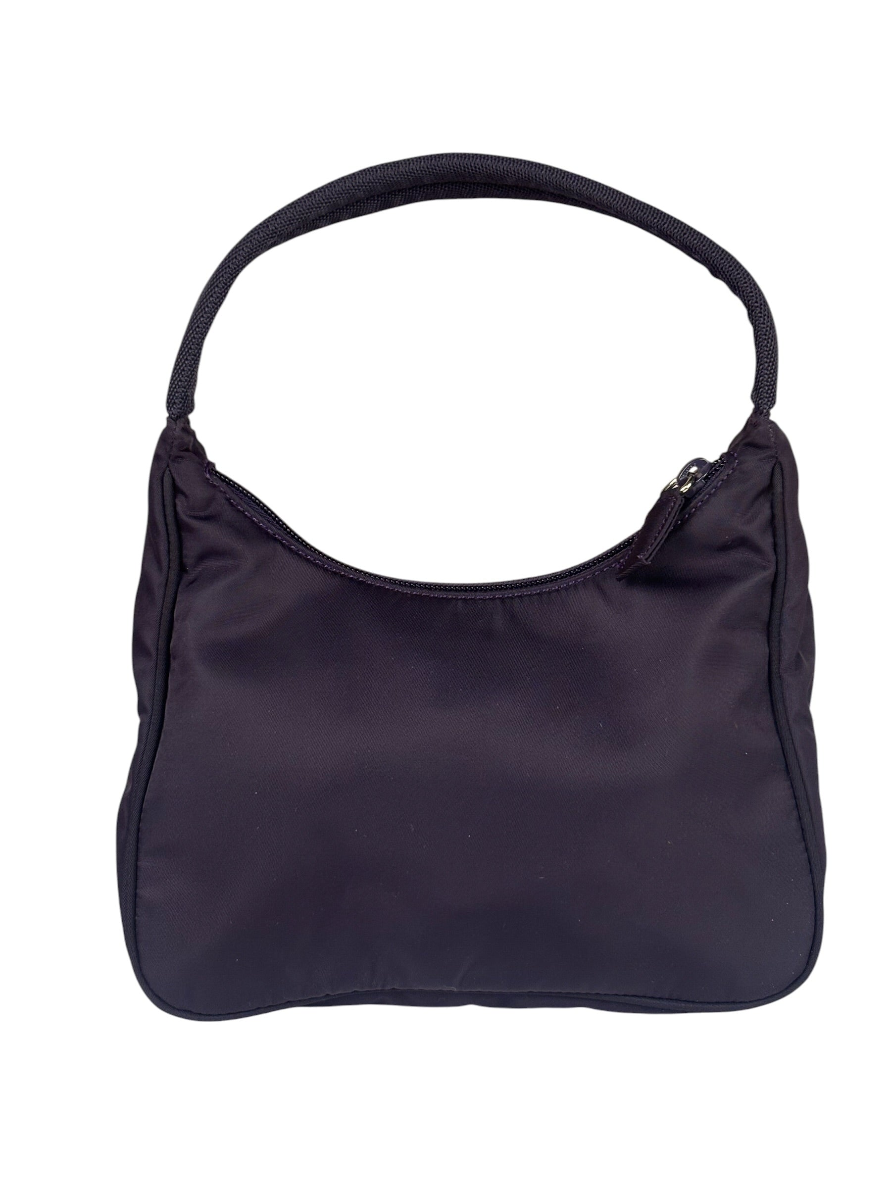 Prada Purple Tessuto Nylon Pochette