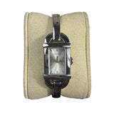 Gucci Stainless Steel 6800L Silver Dial Bangle Watch