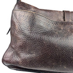 Prada Vintage Brown Leather Cervo Antik Messenger Bag
