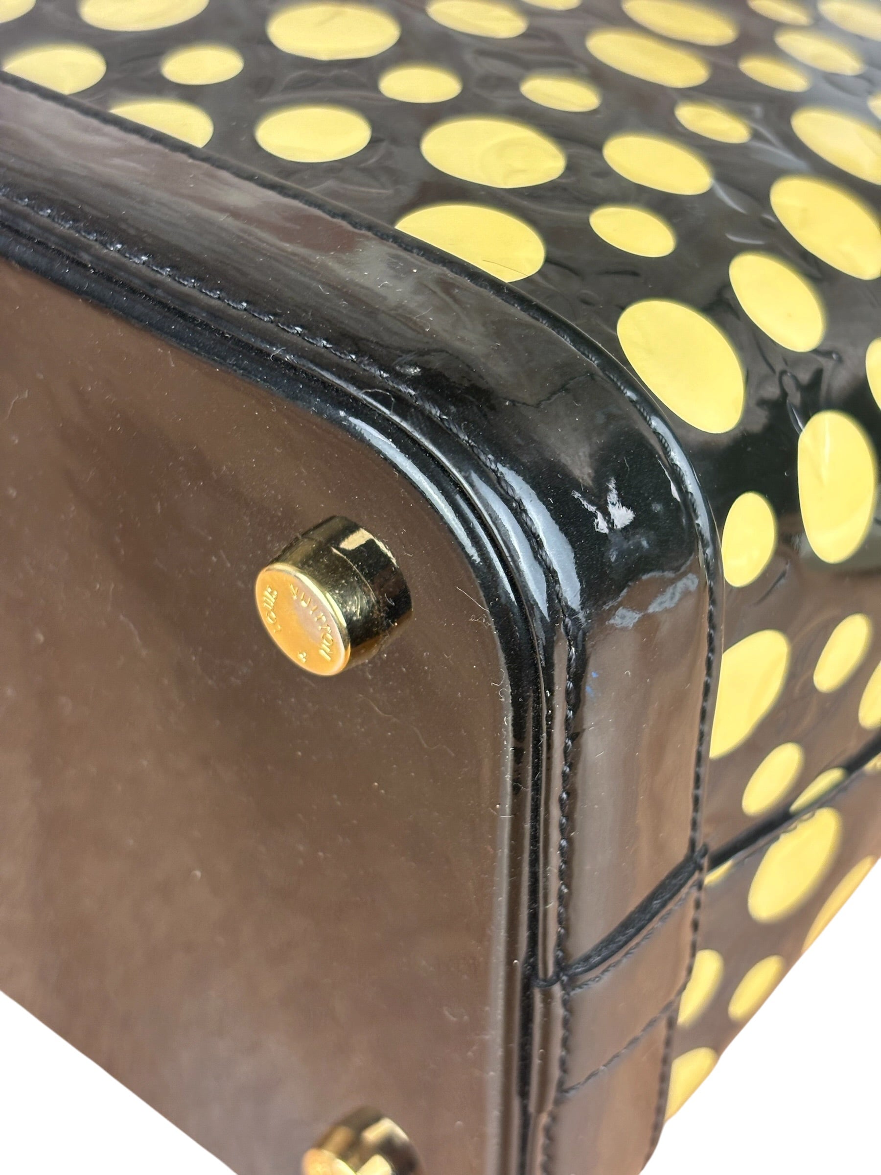 Louis Vuitton x Yayoi Kusama Infinity Dots Lockit Hand Bag MM