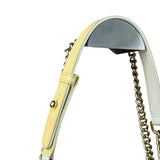 Chanel Yellow Clear PVC Classic Chain Flap Bag 2012