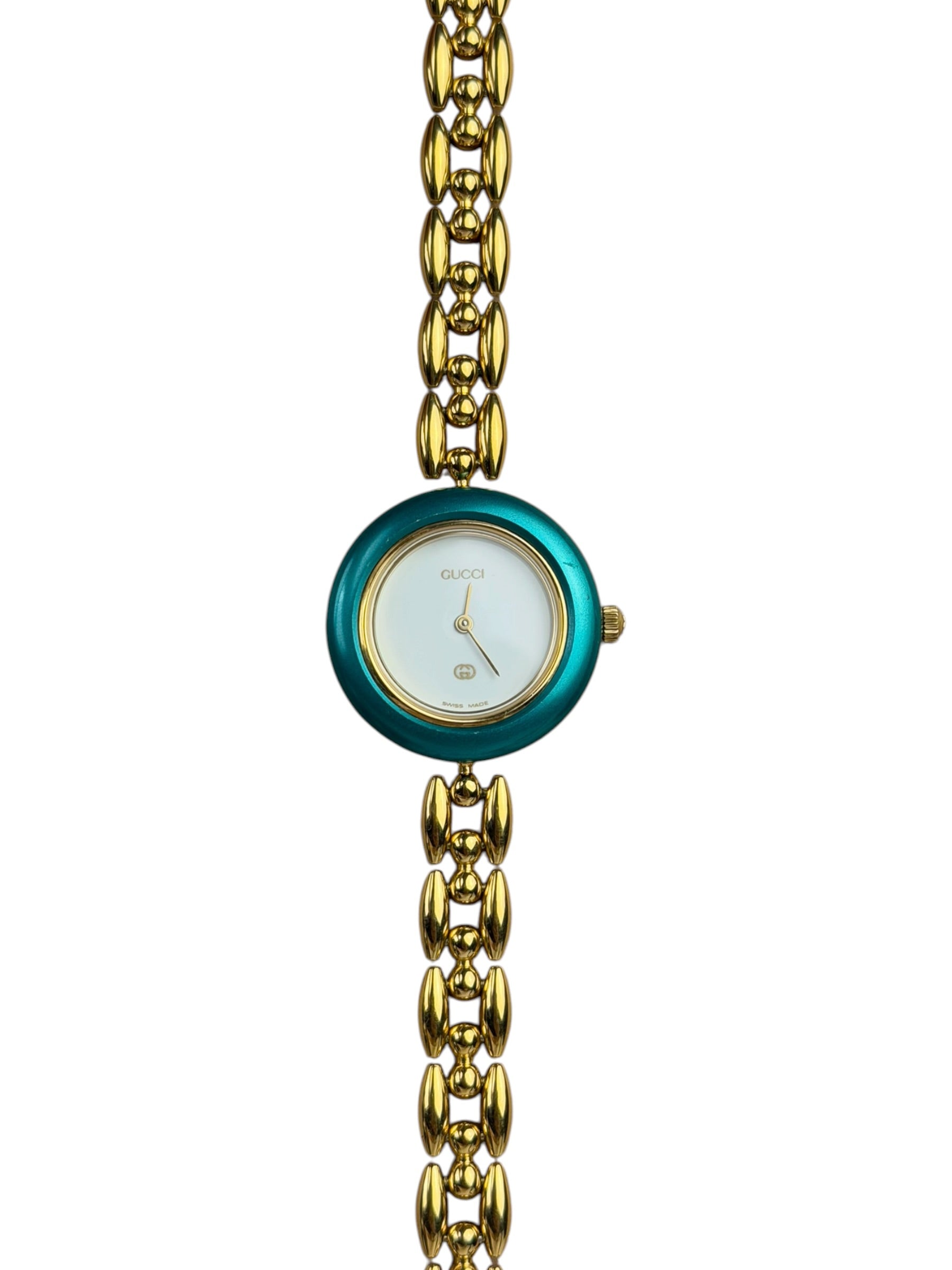 Gucci Interchangeable Bezel Chain Link Band