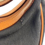 Gucci Vintage Brown Leather Lined Hobo Shoulder Bag