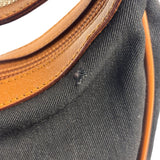 Gucci Vintage Brown Leather Lined Hobo Shoulder Bag