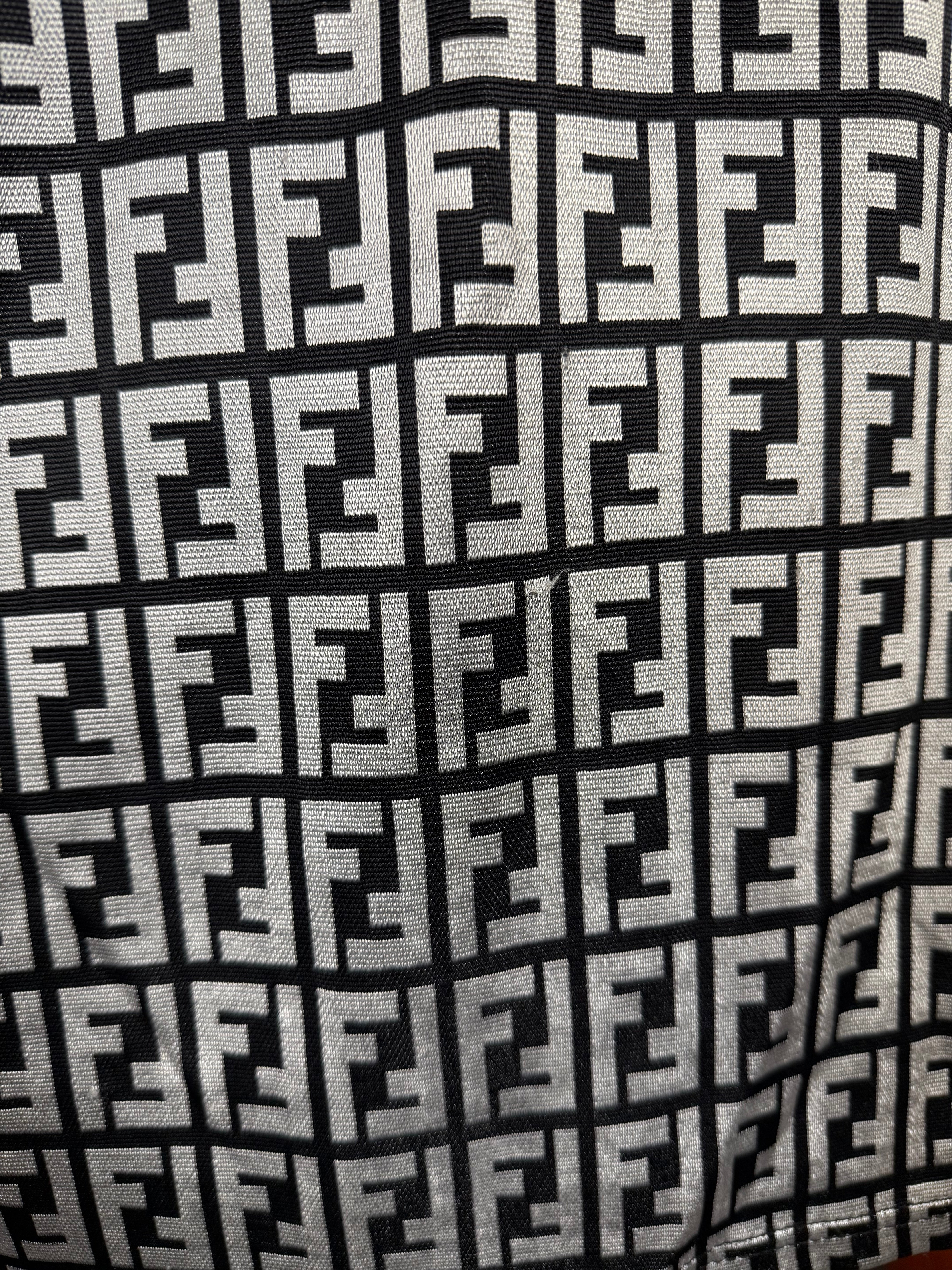 Fendi FF Logo Vintage Polo Shirt