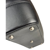 Burberry Black Leather Hobo Bag