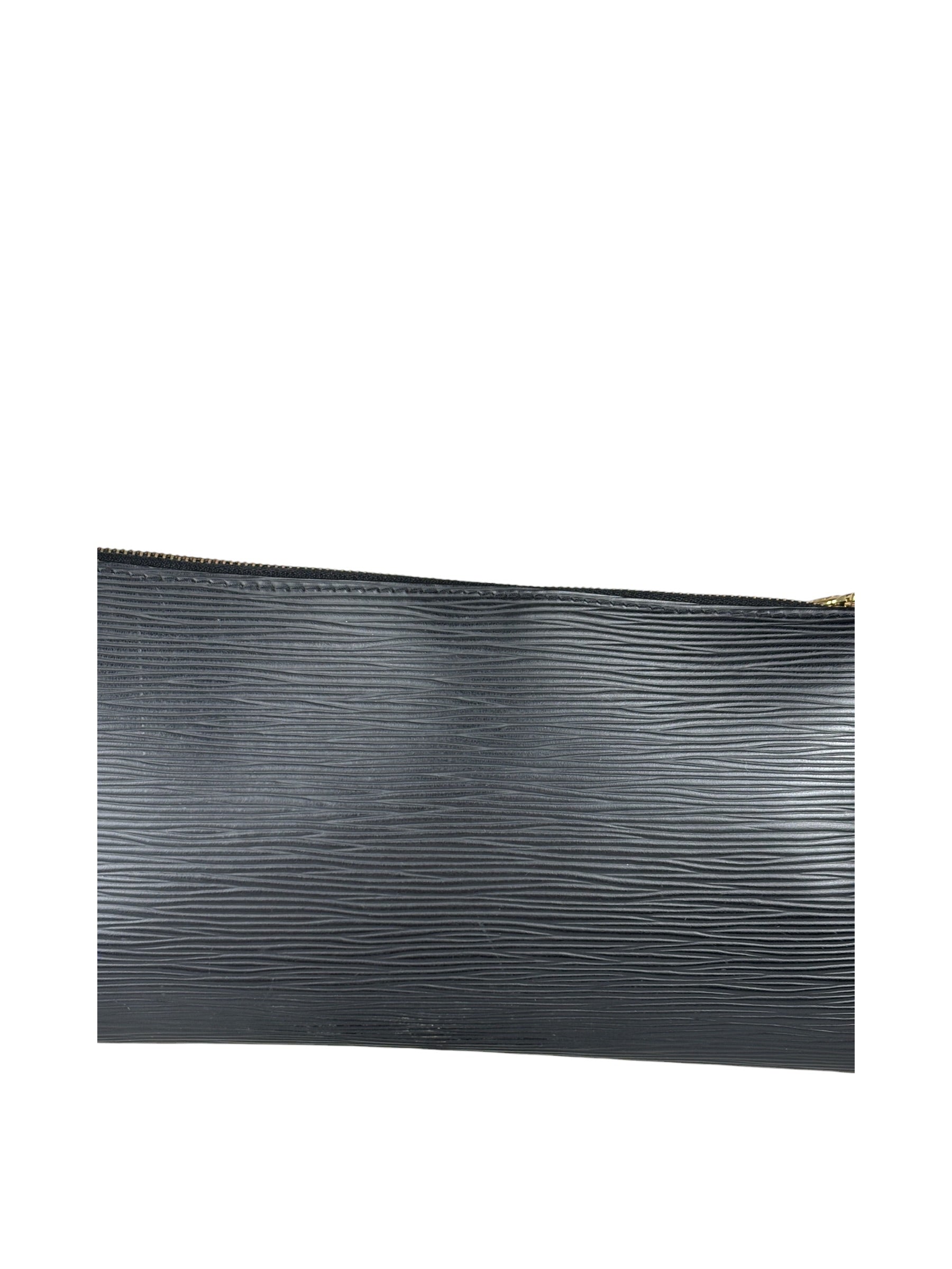 Louis Vuitton Black Epi Leather Pochette