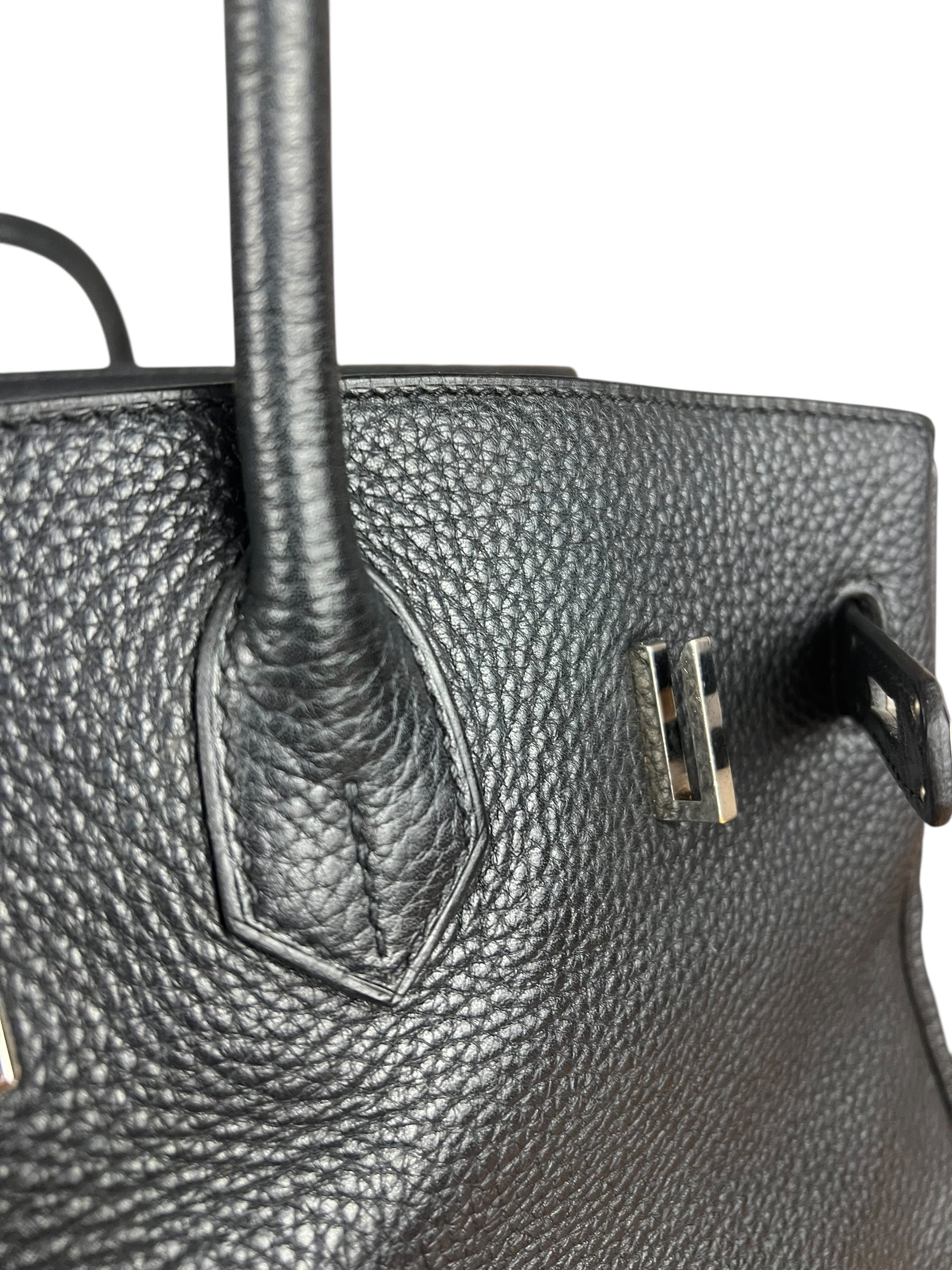 Hermes Birkin 35 Black Togo Palladium 2010