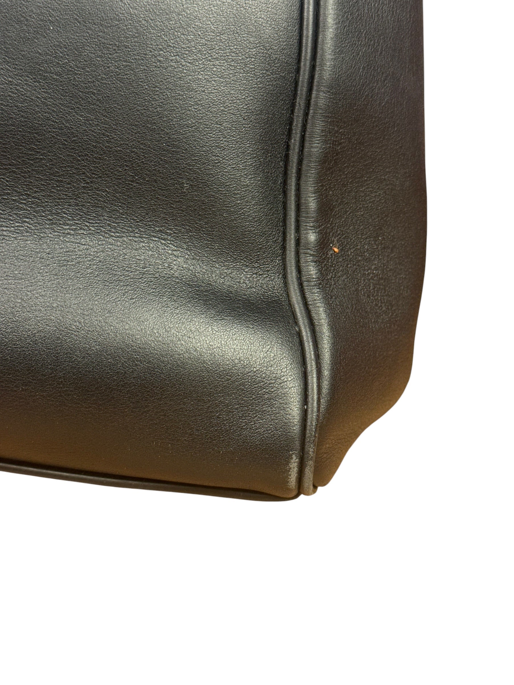 Balenciaga Large Rodeo Leather 2Way Handbag Black