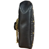 Gucci Black Pearly GG Marmont Flap Bag