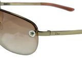 Christian Dior Vintage Pink Tinted Frame Sunglasses