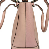 Salvatore Ferragamo Pink Saffiano Leather Shoulder Bag