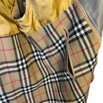 Burberry Vintage Grey Check Lined Coat