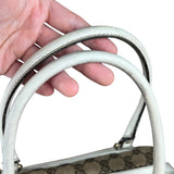 Gucci GG Canvas Trophy Boston Bag