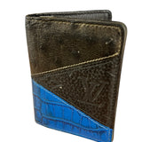 Louis Vuitton Ostrich Croc Pocket Organizer Wallet