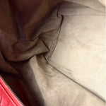 Bottega Veneta Red Intrecciato Montaigne Bag