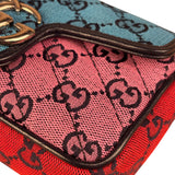 Gucci GG Multicolor Marmont Super Mini