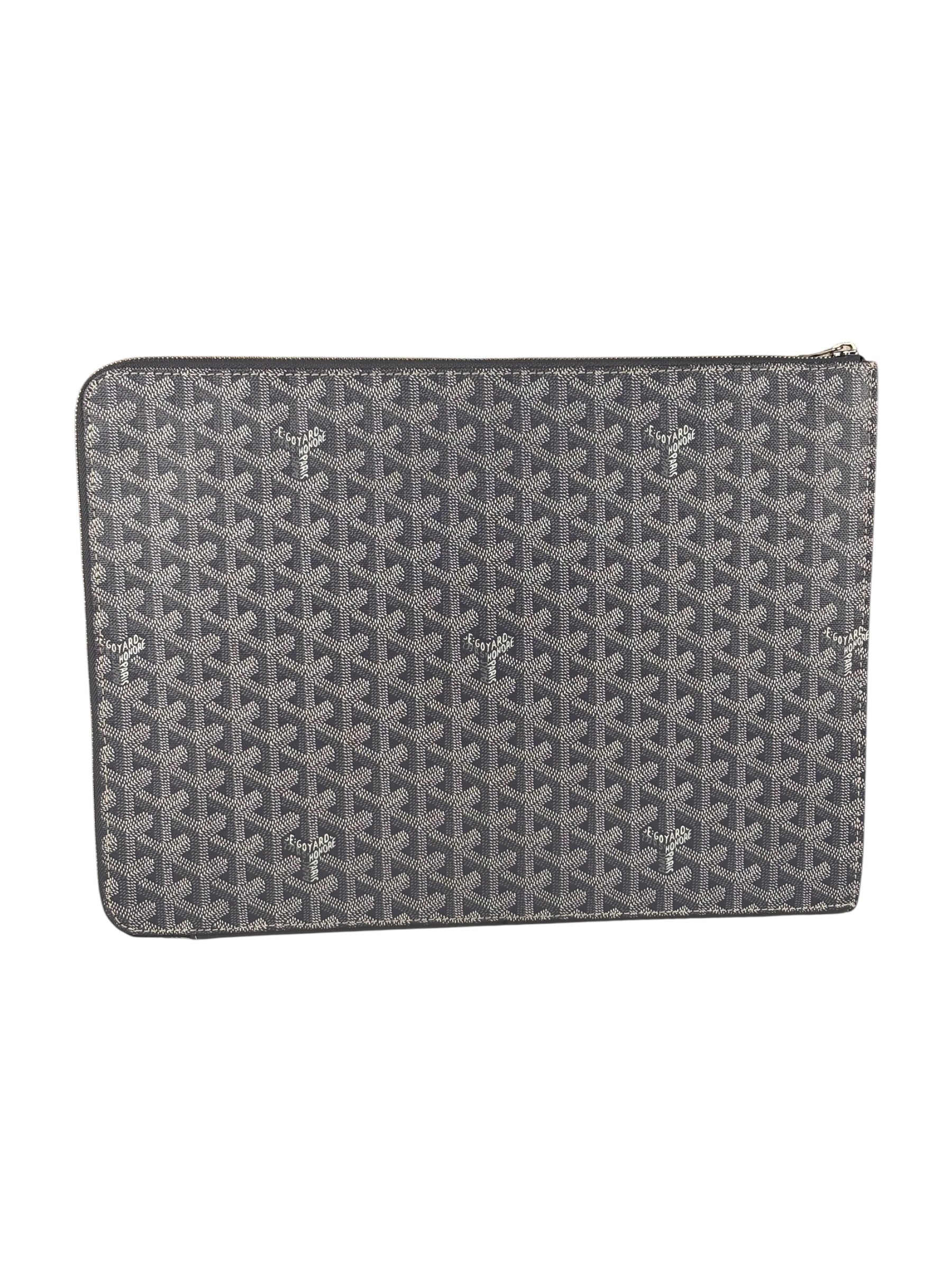 Goyard Grey Senat Pochette GM
