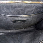 Saint Laurent Black S Canvas Backpack