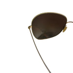 Oliver Peoples Gold-Tone Aviator Sunglasses