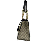 Gucci GG Supreme Padlock Medium Tote