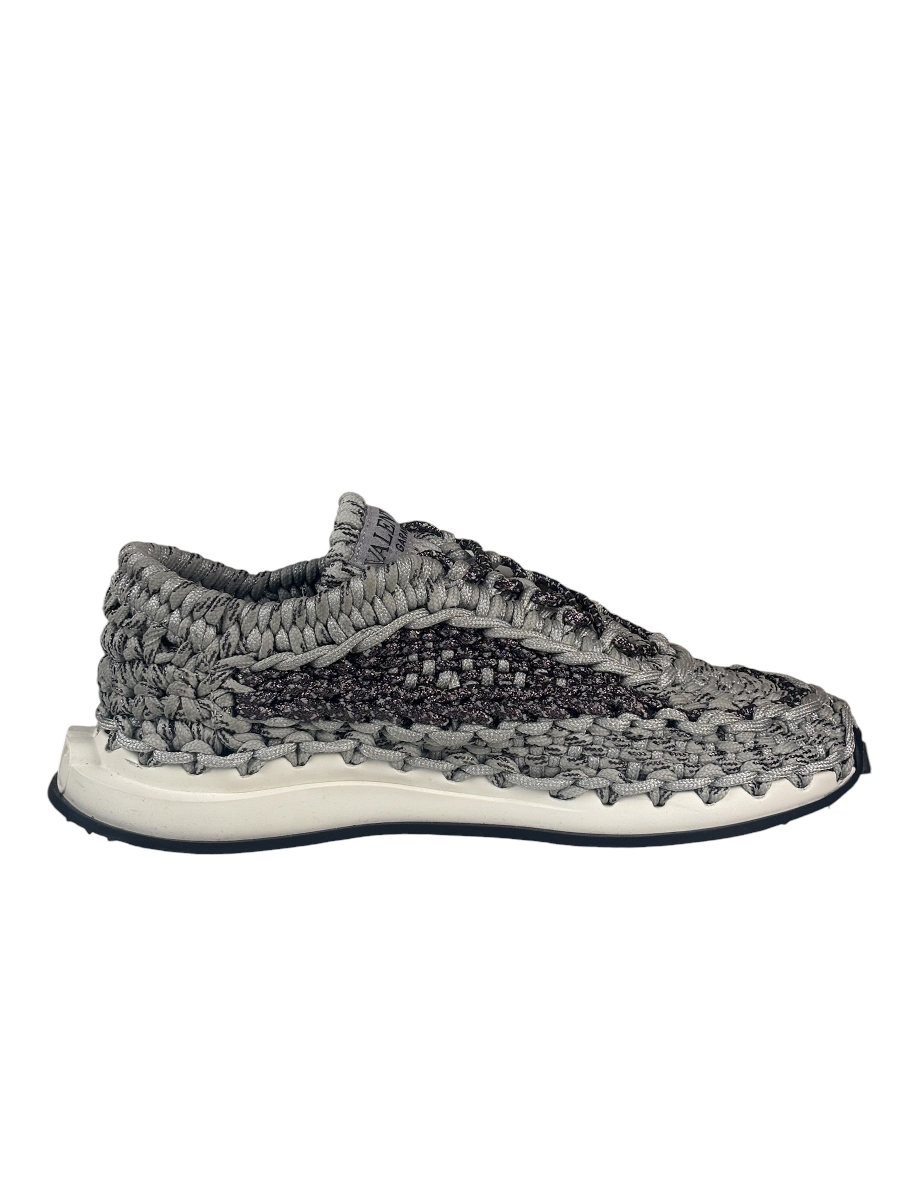 Valentino Crochet Sneaker F&F Grey